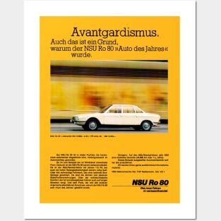 NSU Ro80 - advert Posters and Art